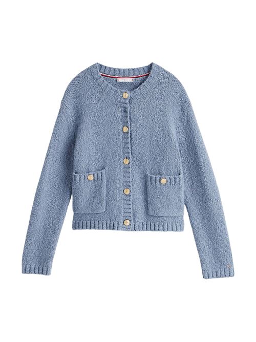 Giacca chanel donna cobalto in misto cotone Tommy Hilfiger | WW0WW44473DY9